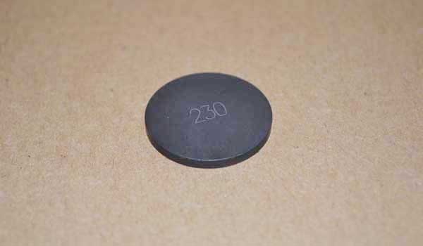 شیم تنظیم سوپاپ ۲۳۰ - ام وی ام ۱۱۰