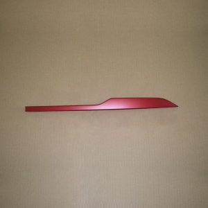 طلق پلاستیکی قرمز رنگ سپر جلو سمت چپ - ام وی ام X55 پرو