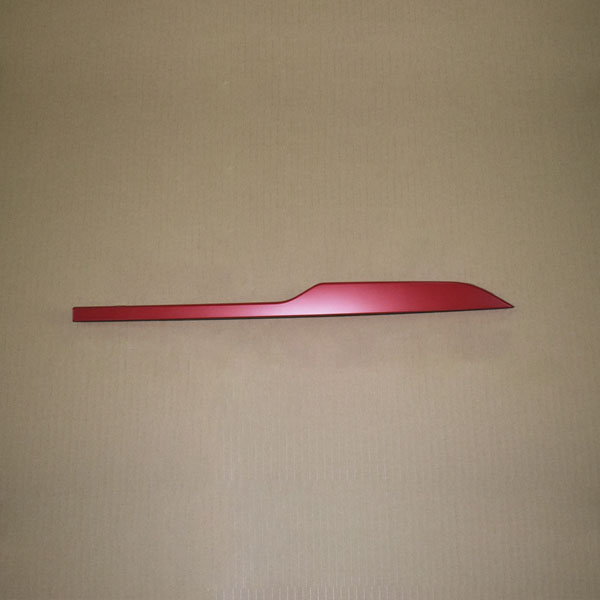 طلق پلاستیکی قرمز رنگ سپر جلو سمت چپ - ام وی ام X55 پرو