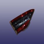 چراغ عقب چپ روی درب صندوق - ام وی ام X55