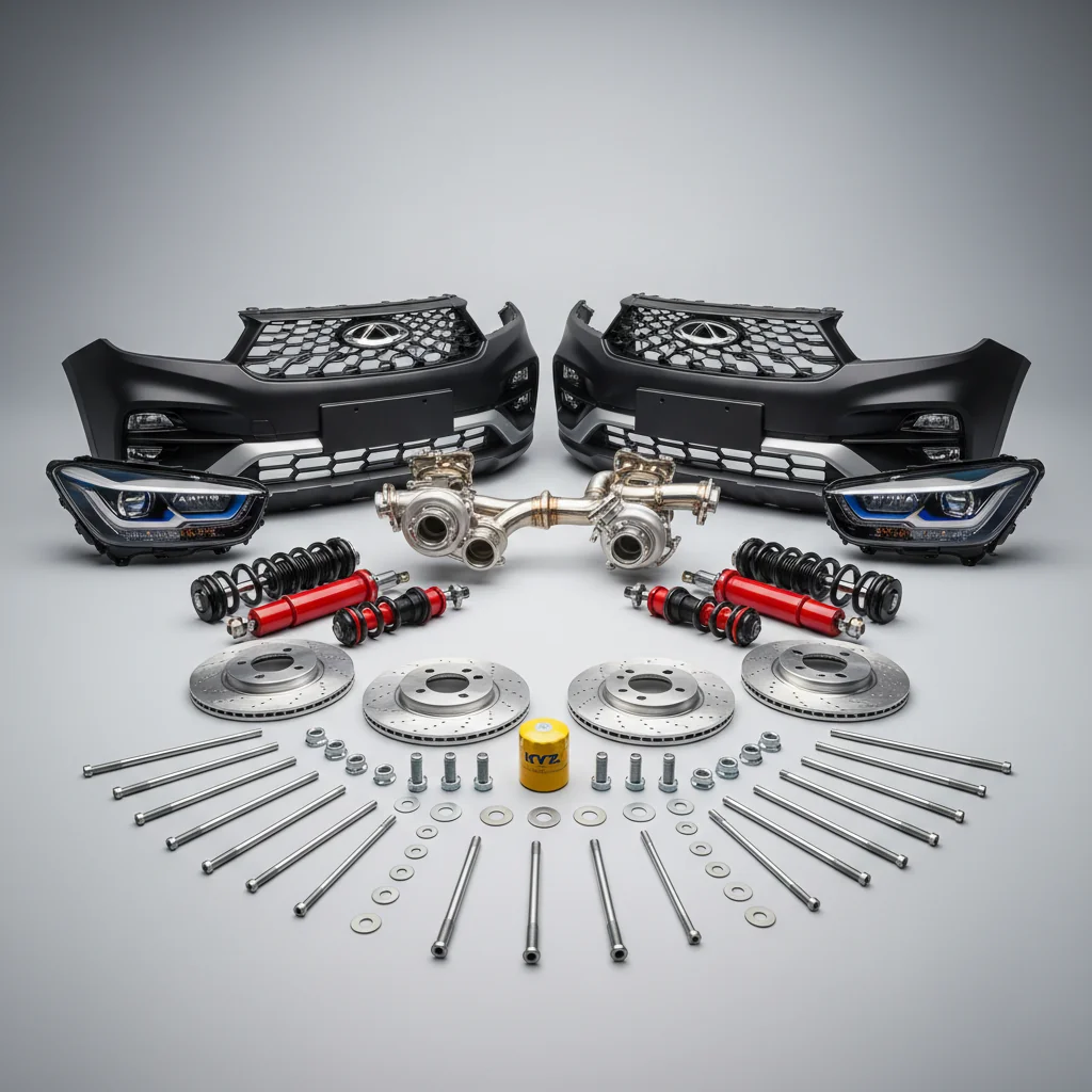 لوازم یدکی تیگو 7 پرو