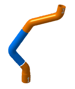 شیلنگ بالائی رادیاتور - آریز ۵ دنده ای و اتومات