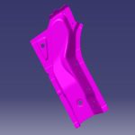 رکاب عقب چپ - آریزو ۵