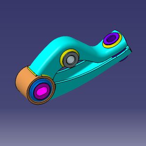 دسته موتور بالائی عقب - آریزو۵