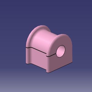 بوش لاستیکی میل تعادل عقب - تیگو ۷