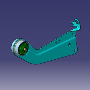 بازوئی طولی عقب چپ - تیگو ۷