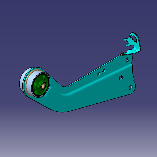 بازوئی طولی عقب چپ - تیگو ۷