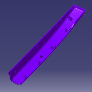 درپوش جلوئی باربند چپ - تیگو ۷