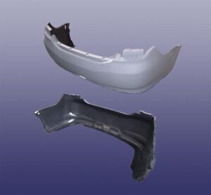 پوسته سپرعقب (بدون سوراخ سنسور دنده عقب ) - ۵۵۰