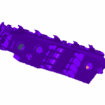 پایه راست سپر جلو - ام وی ام x22