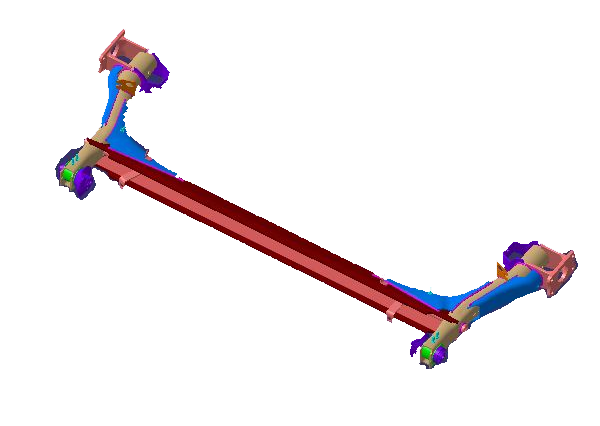 اکسل عقب - ام وی ام X22