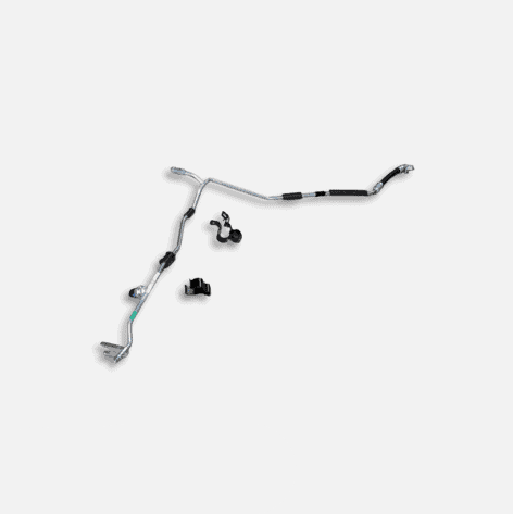 لوله کولر از رادیاتور کولر به اواپراتور - X22 pro