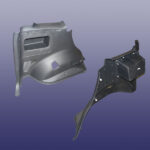 قاب پالونی عقب سمت چپ - ام وی ام X33S